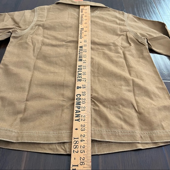 New with tag Patagonia womens canvas button front logo jacket size S - Picture 7 of 10